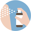 Applicare sulla zona da trattare