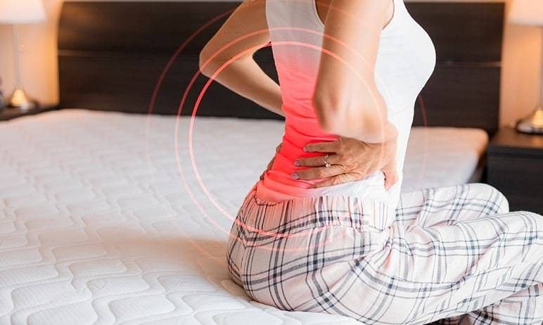 dolore localizzato sulla schiena