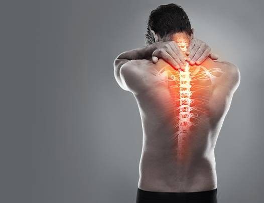 Mal di schiena alto